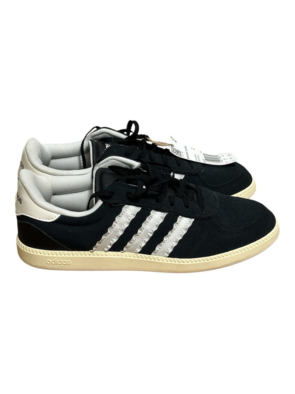 Adidas Women’s Breaknet Sleek Black Retro Cloudfoam Plus Sneakers Shoes NWT